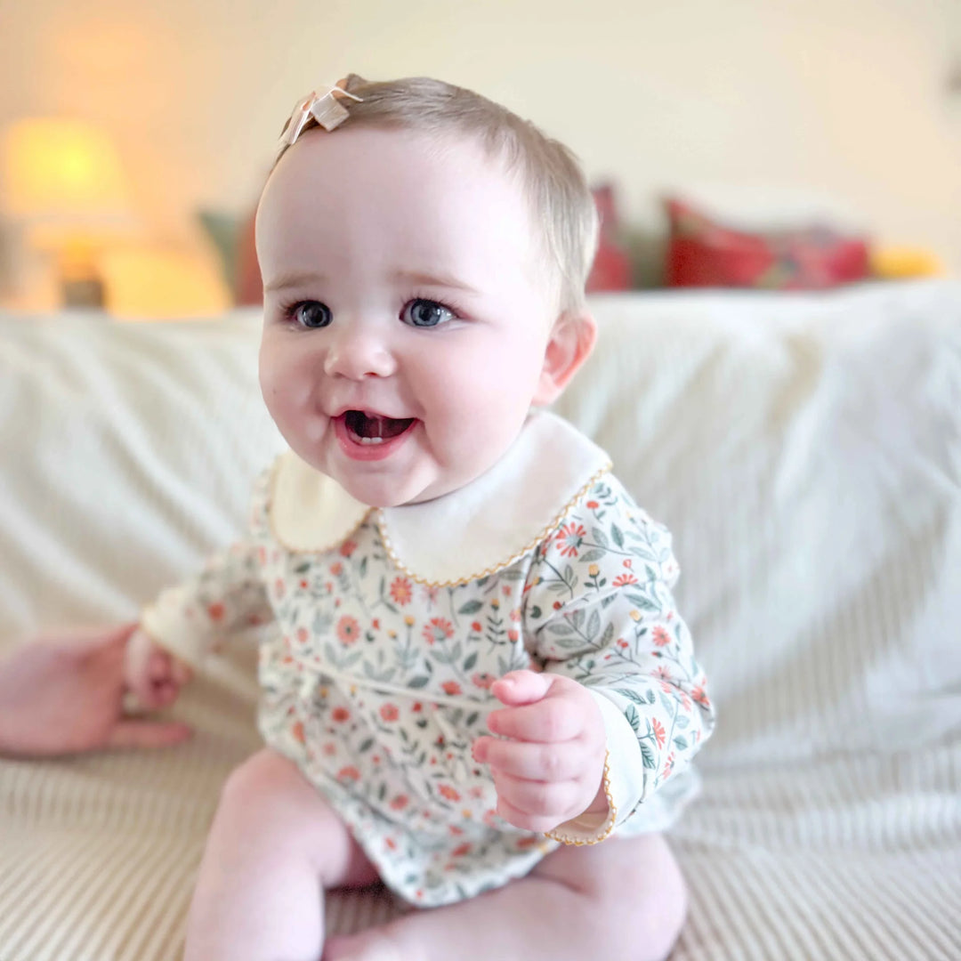 Fall Floral LS Bubble