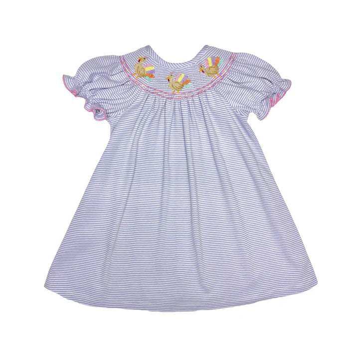 Turkey Billie Bishop Dress- Lavender