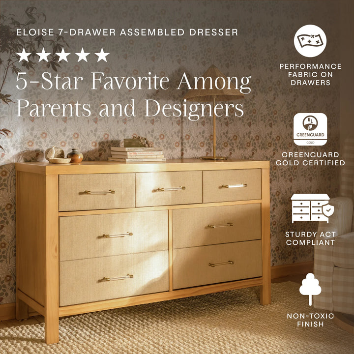 Eloise 7-Drawer Assembled Dresser