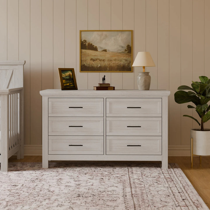 Emory Farmhouse 6-Drawer Dresser