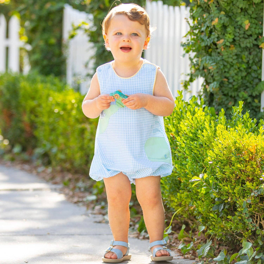Boys Applique Bubble - Whale Watch