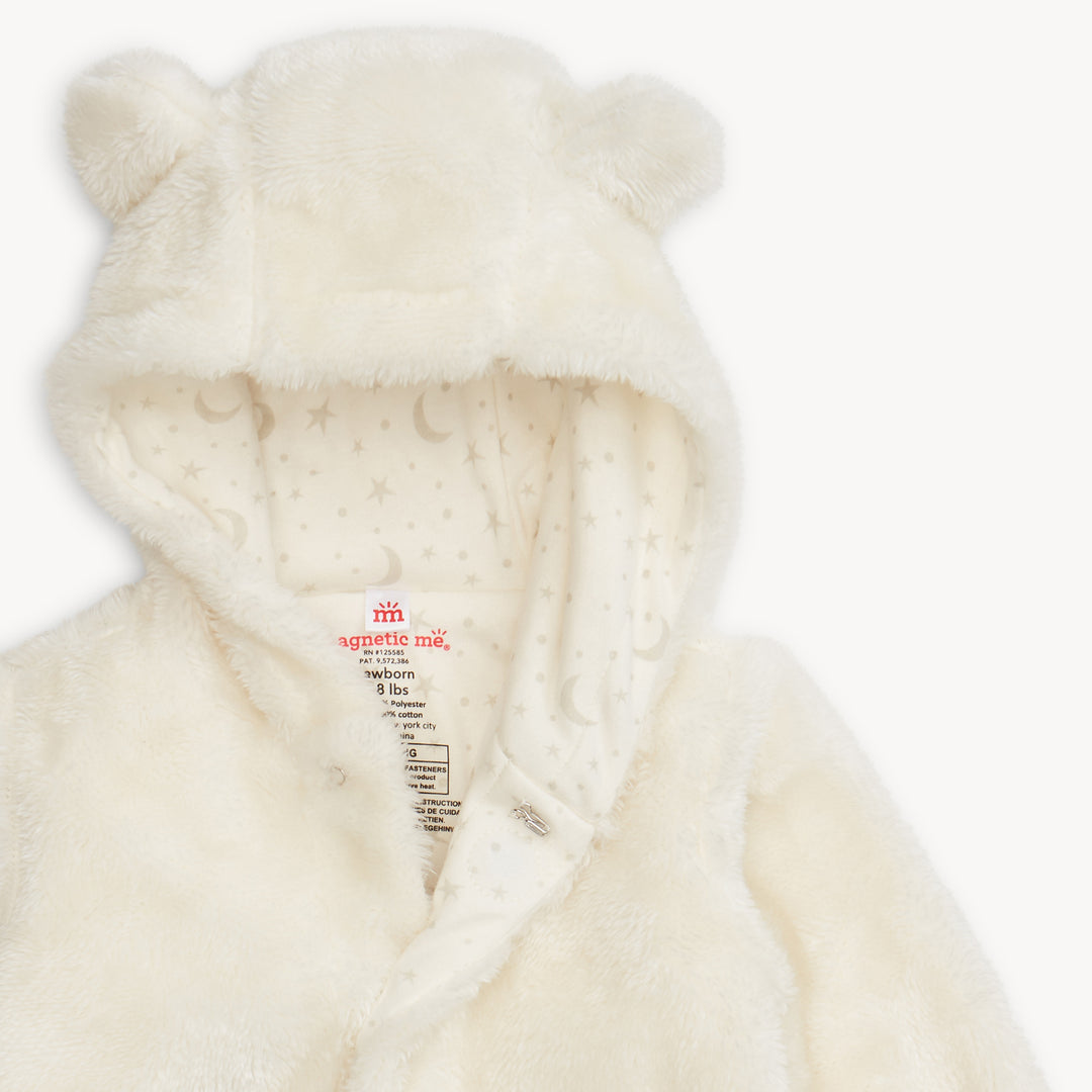 Cloud Minky Bear Footie Magnetic Me