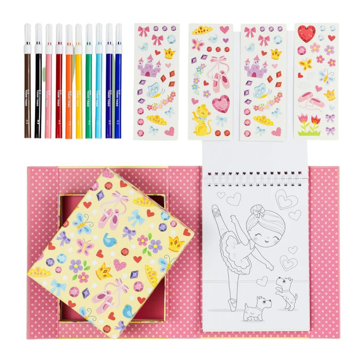 Coloring Set- Ballet