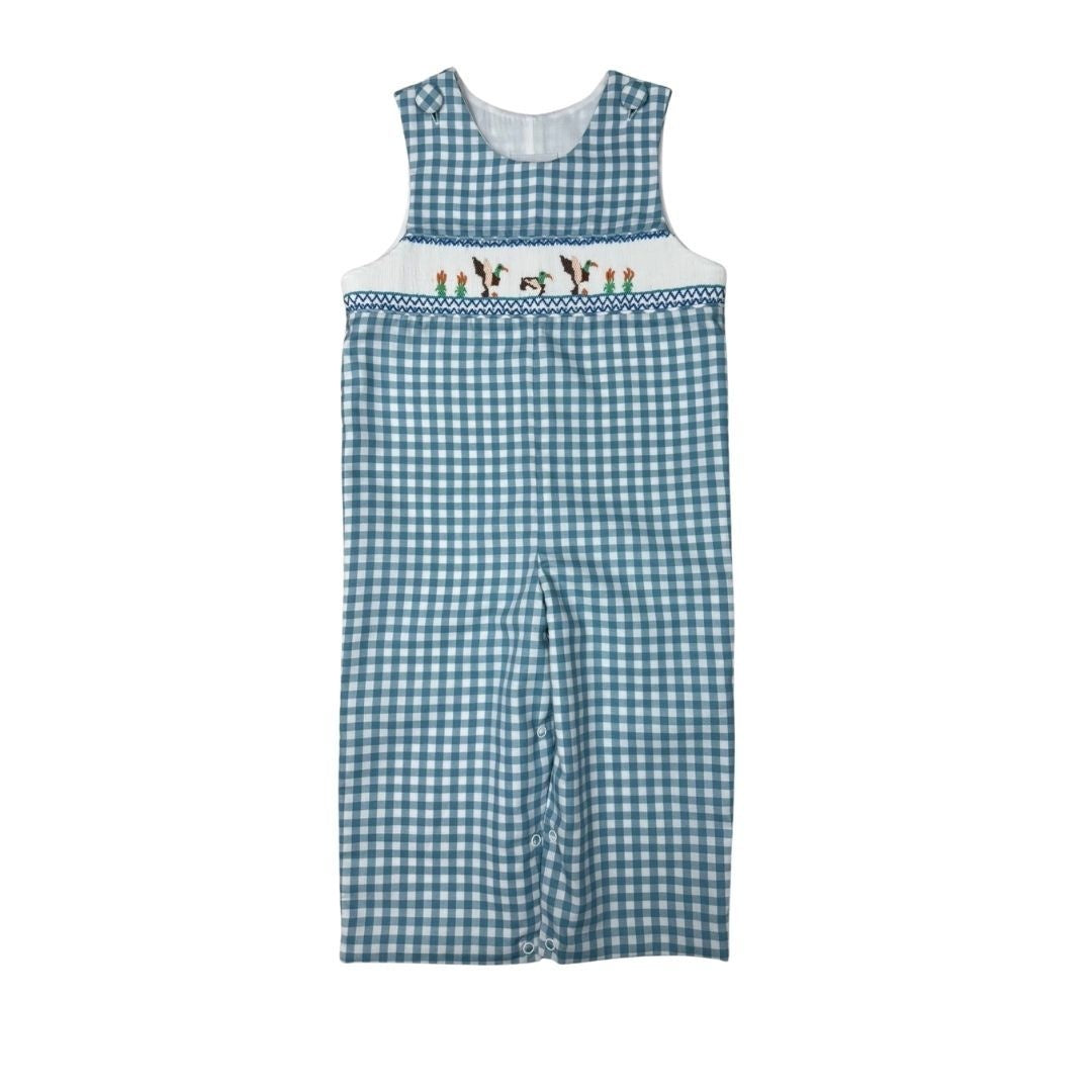 Smocked Mallard Ducks Long Jon Jon