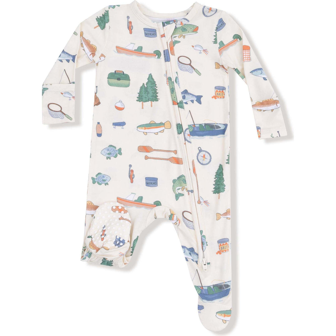 Fishing Things- 2 Way Zipper Footie