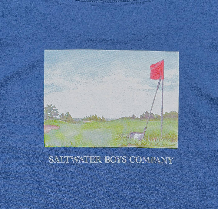 Boys Long Sleeve Golf Graphic Tee