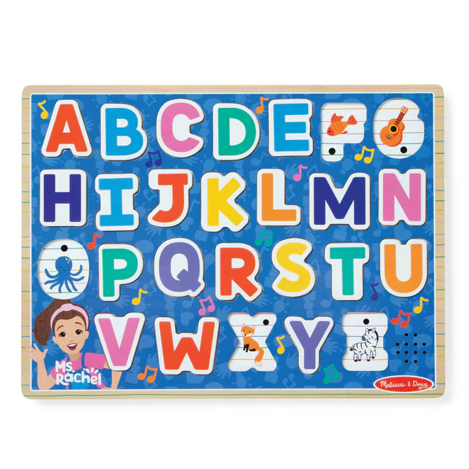 Ms. Rachel Wooden Phonics Alphabet Sound Puzzle