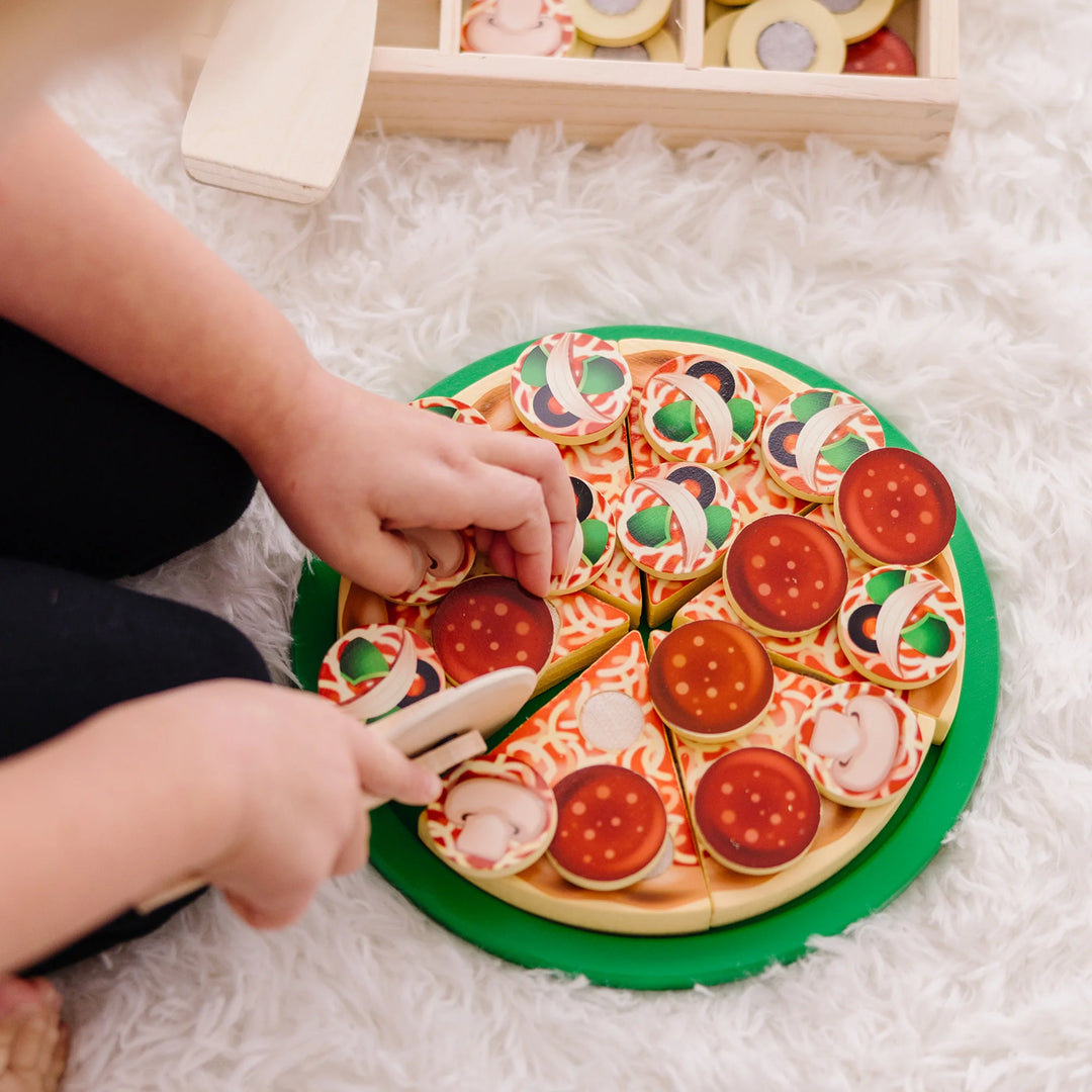 Wooden Pizza toy