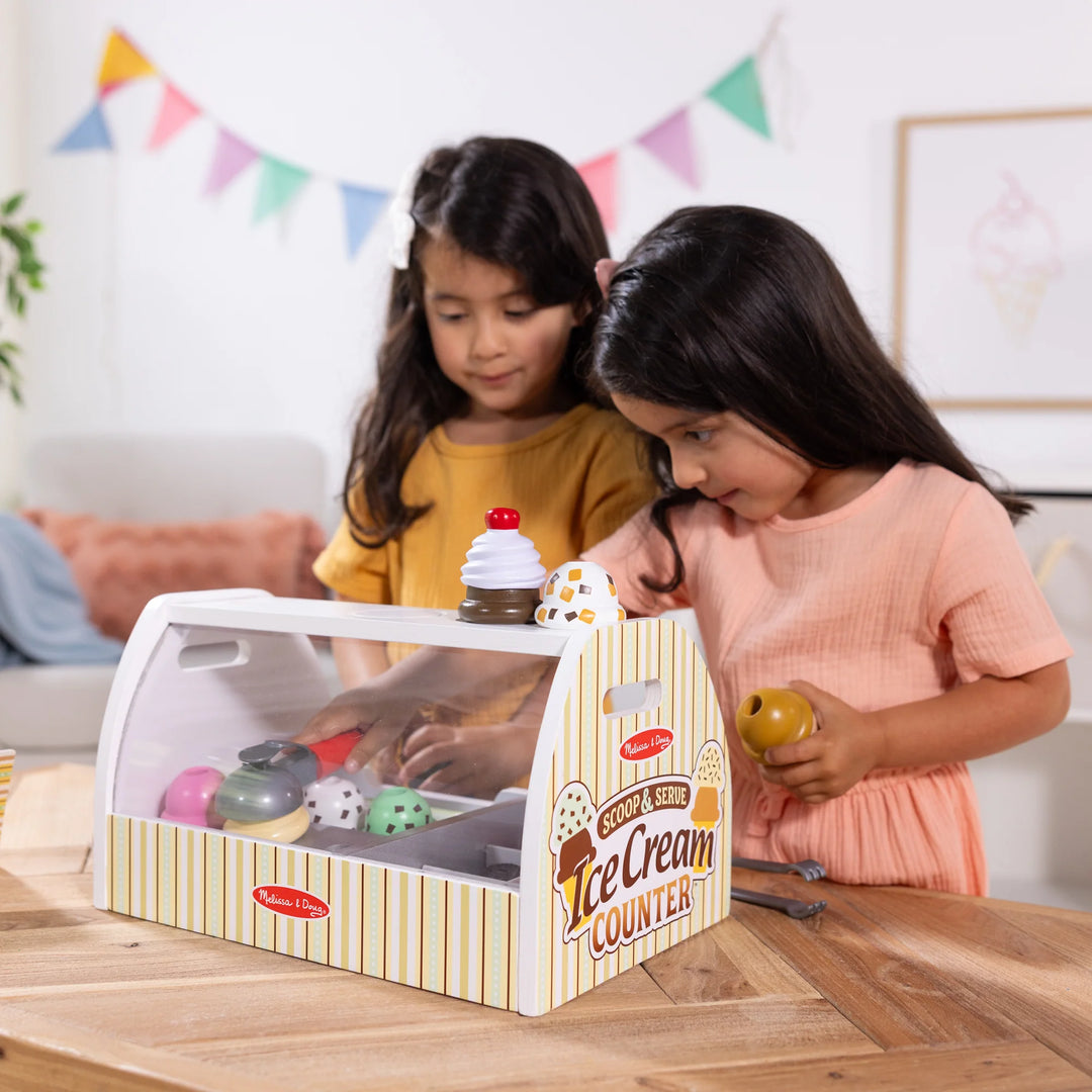 Scoop & Serve Ice Cream Counter