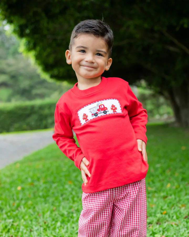 Firetruck Harry's L/S Play Tee