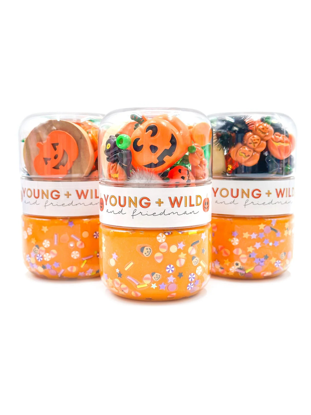 Grab & Go Dough Jar- Jack O Lantern
