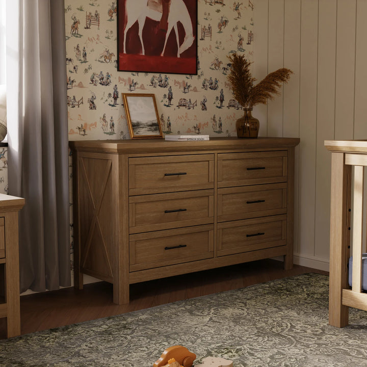 Emory Farmhouse 6-Drawer Dresser