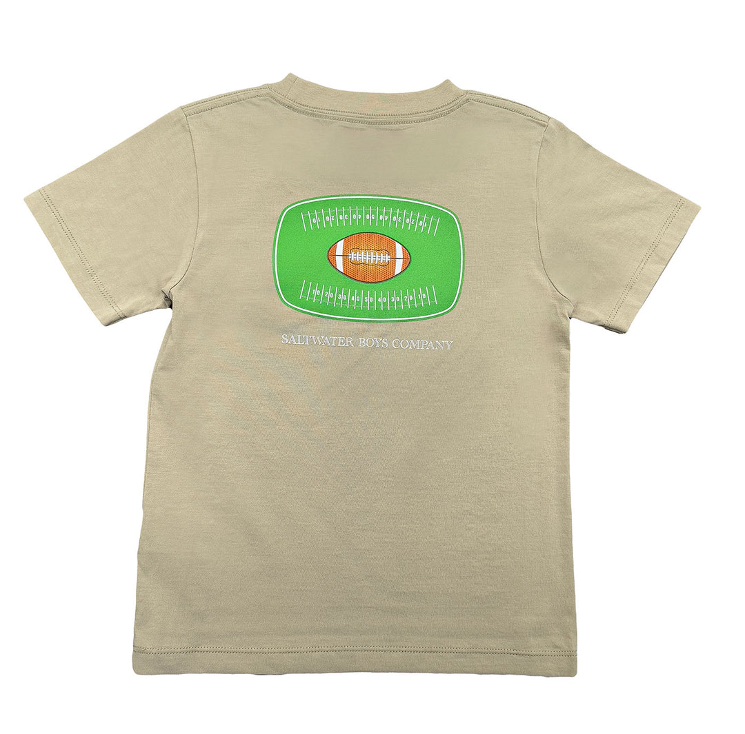 SS Green Football Graphic Tee