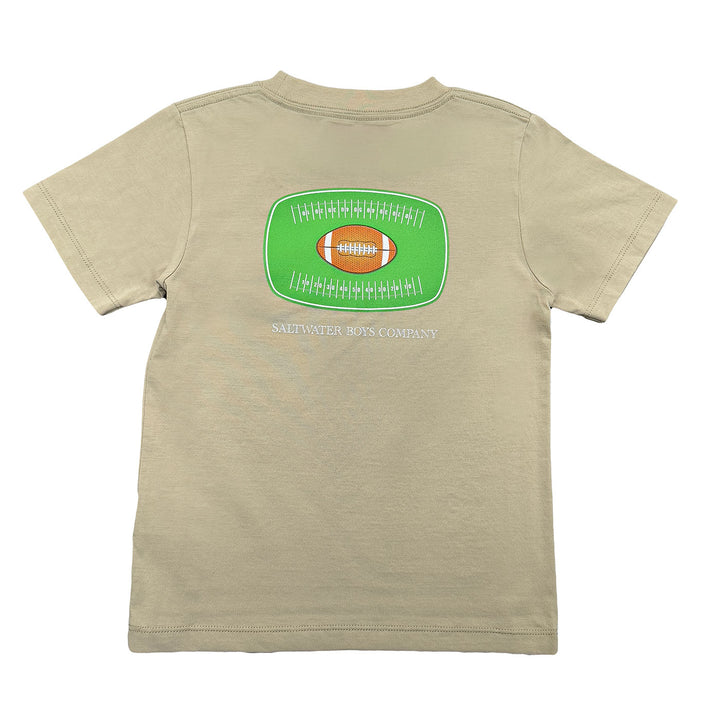SS Green Football Graphic Tee