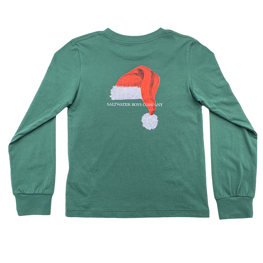 LS Santa Hat Graphic Tee