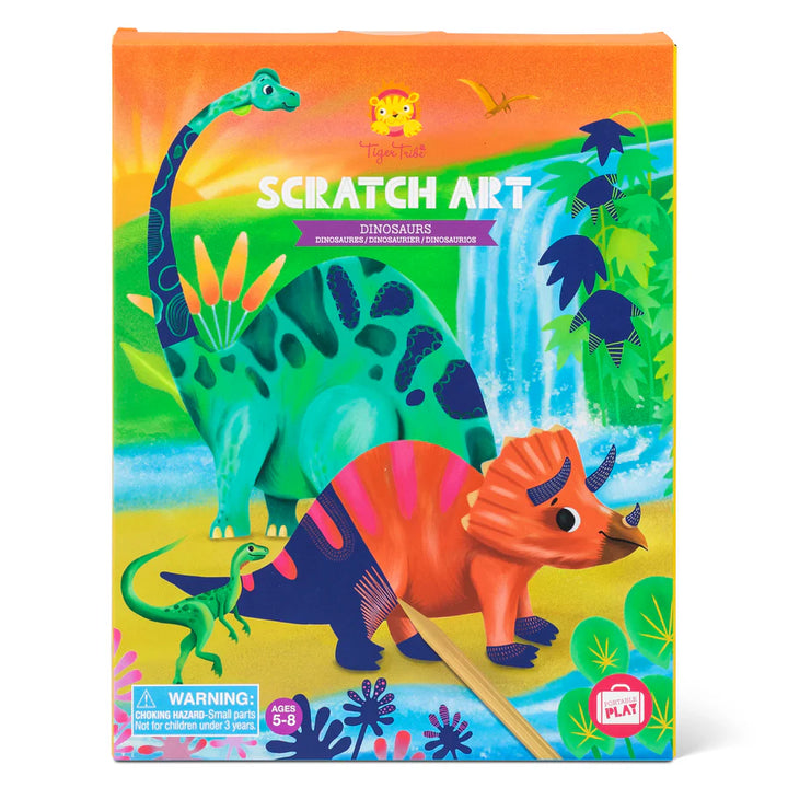 Scratch Art- Dinosaurs