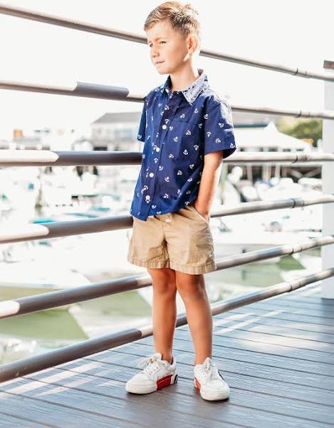 Anchors Away Button Down