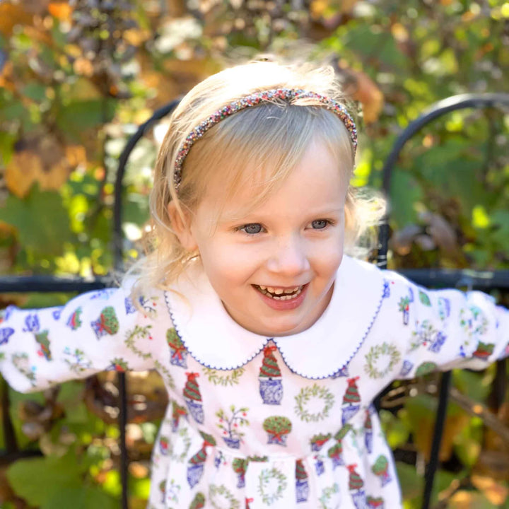 Christmas Planters Twirling Pocket Dress LS