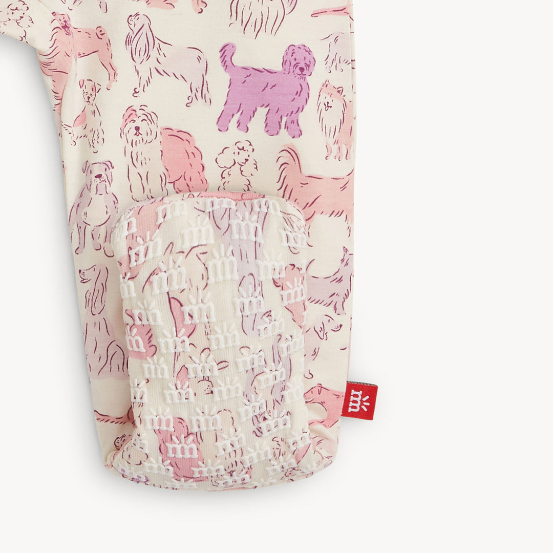 Pink It's A Paw-ty Right Fit Footie