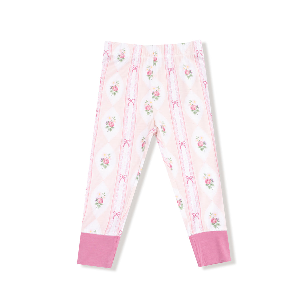 Ogee Lace Floral Long Sleeve Loungewear Set