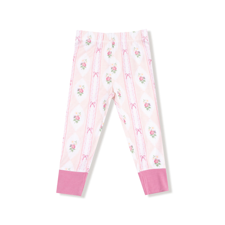 Ogee Lace Floral Long Sleeve Loungewear Set