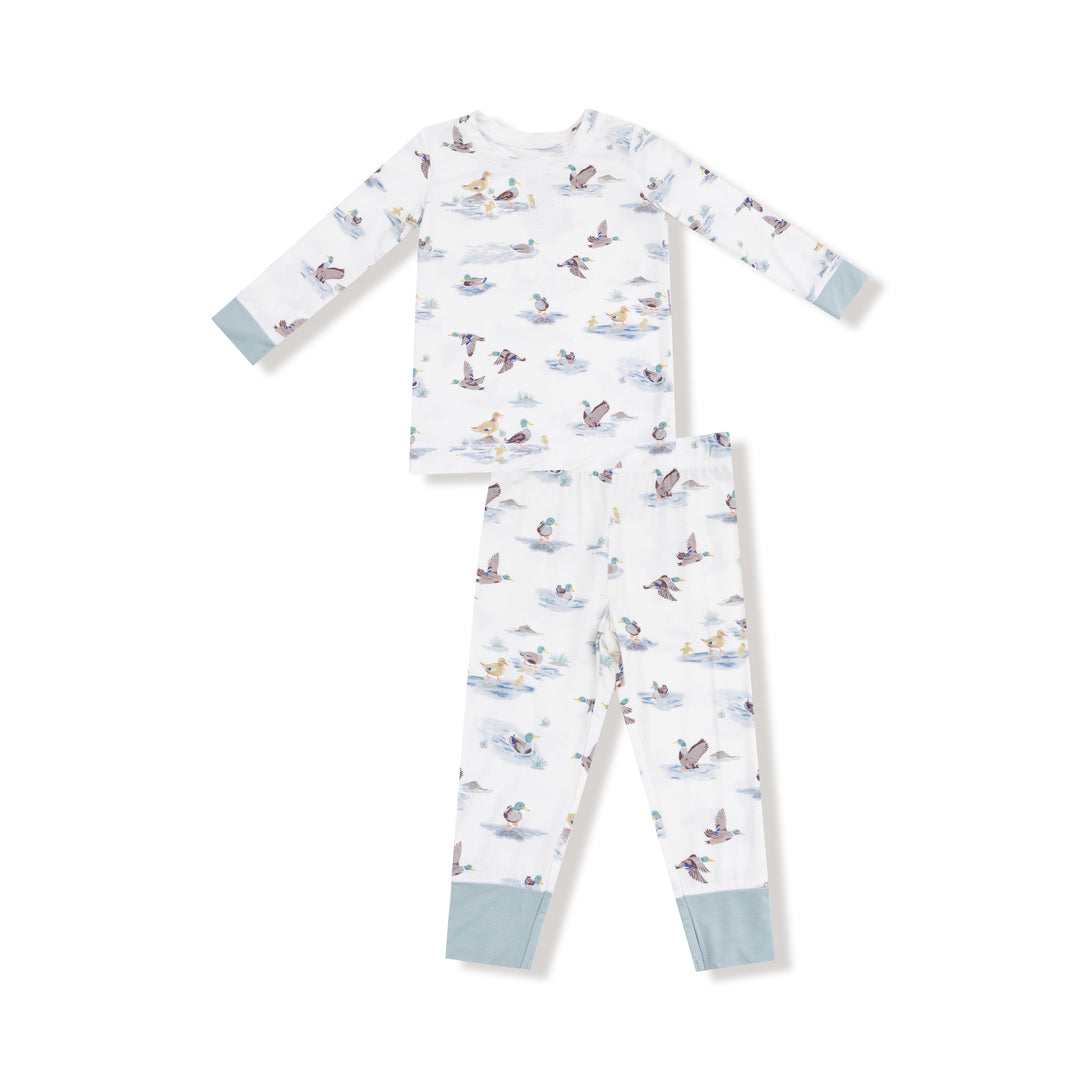 Migrating Mallards Long Sleeve Loungewear Set