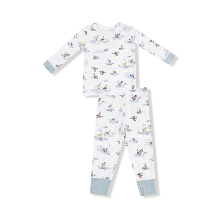 Migrating Mallards Long Sleeve Loungewear Set