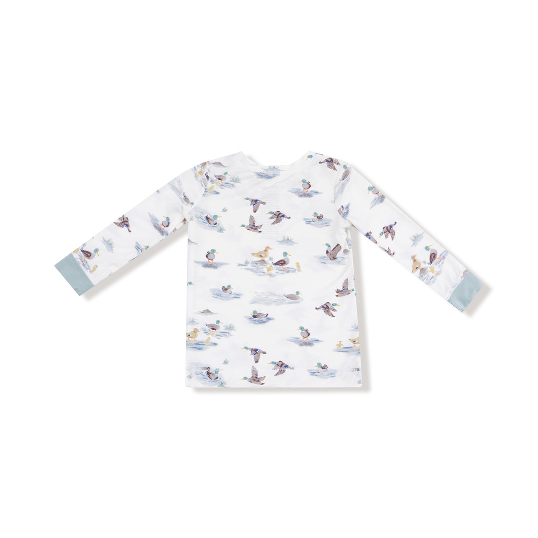 Migrating Mallards Long Sleeve Loungewear Set