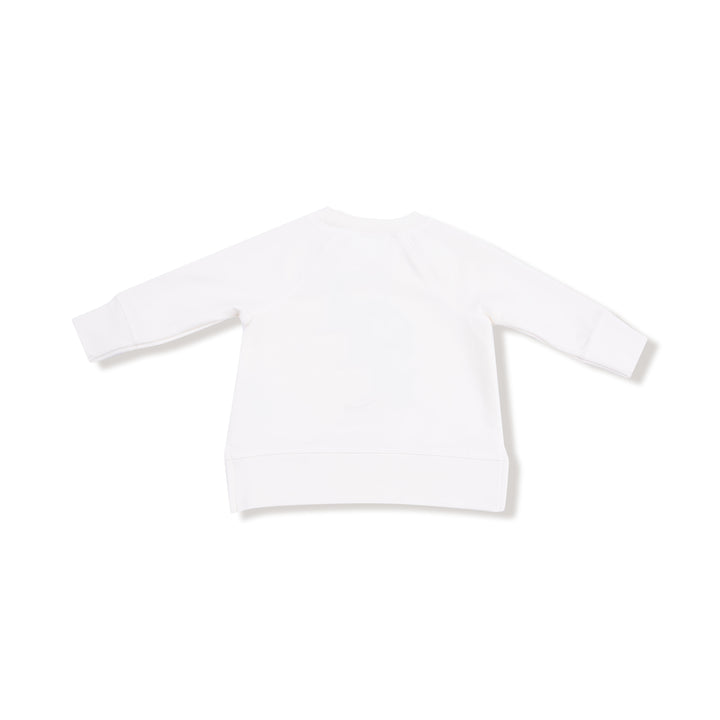 White Golf Raglan Sweatshirt