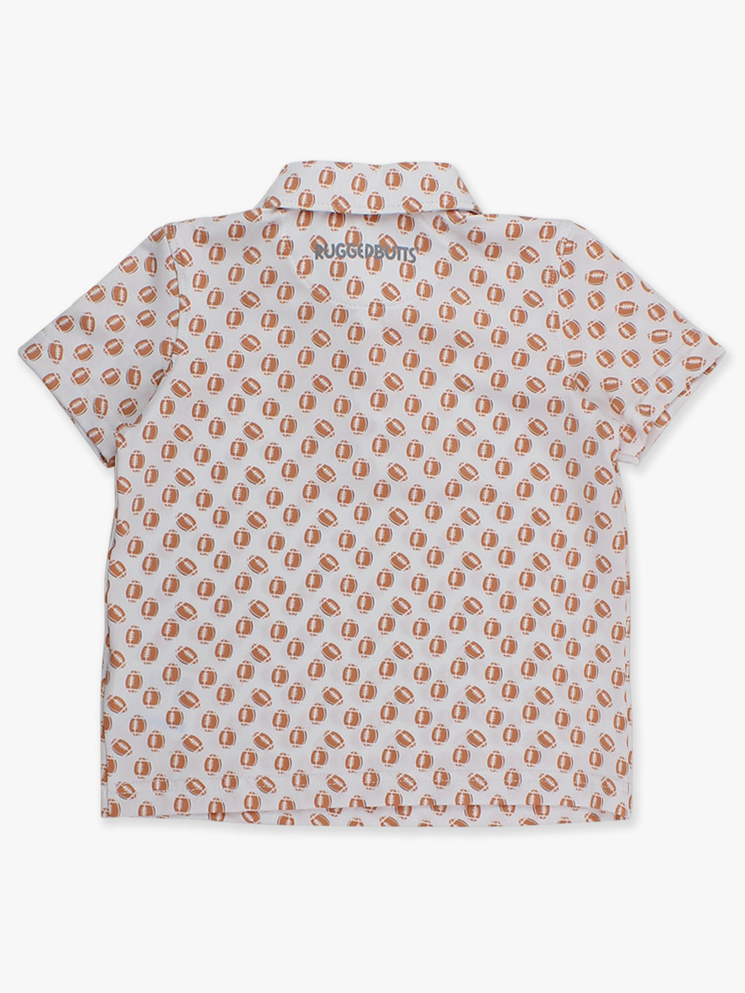 Football Frenzy Knit Short Sleeve Performance Polo