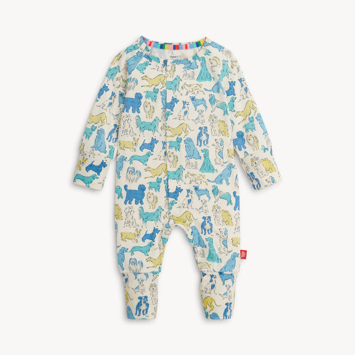 Blue It's A Paw-ty Convertible Coverall