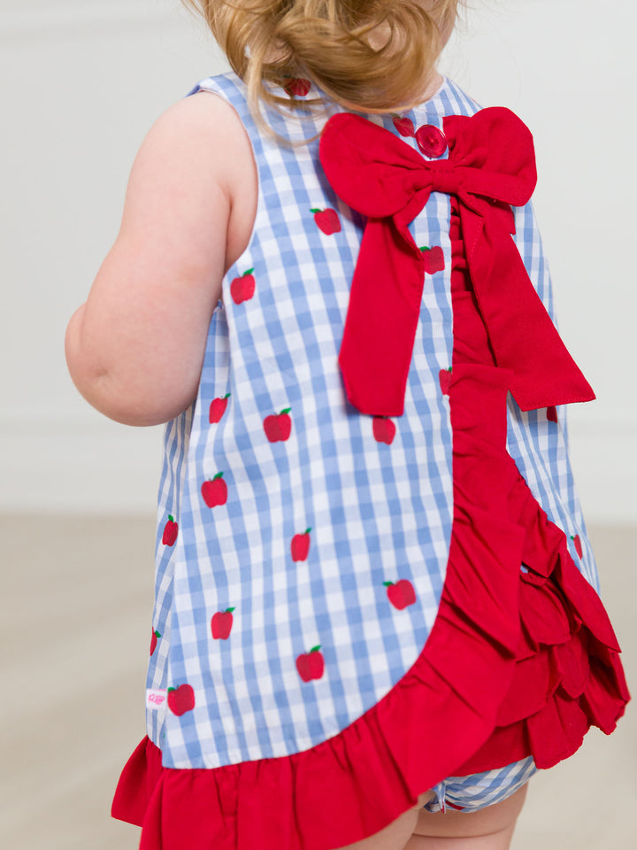 Apple Orchard Ruffle Swing Top And Bloomer Set