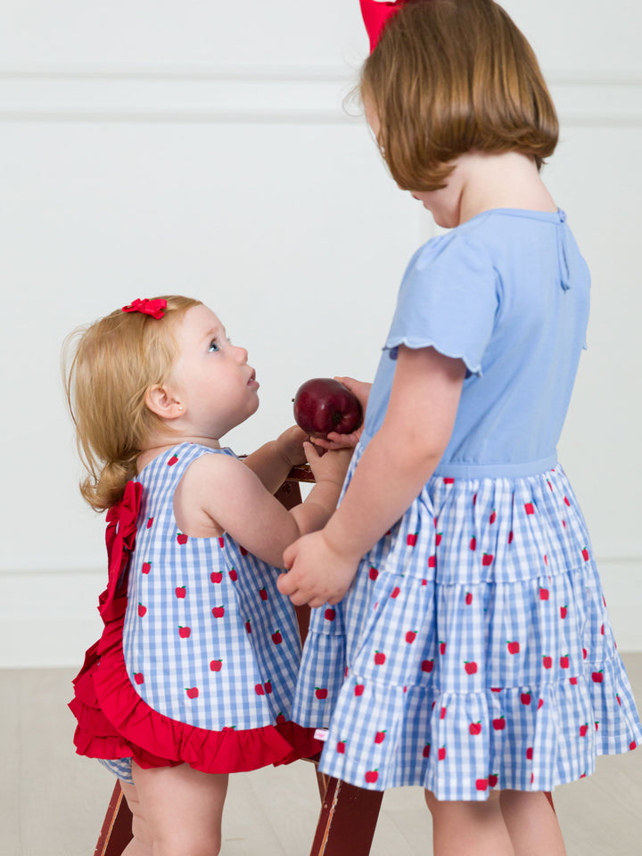 Apple Orchard Ruffle Swing Top And Bloomer Set