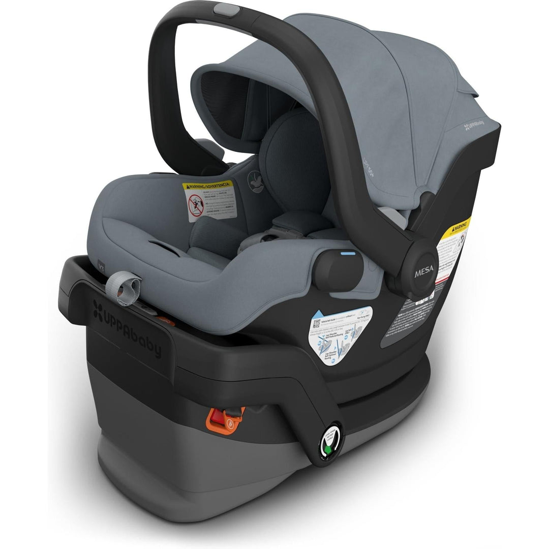UPPAbaby Mesa V3 rear-facing infant car seat, the first stage in a child's car seat journey from infant seat to convertible to booster