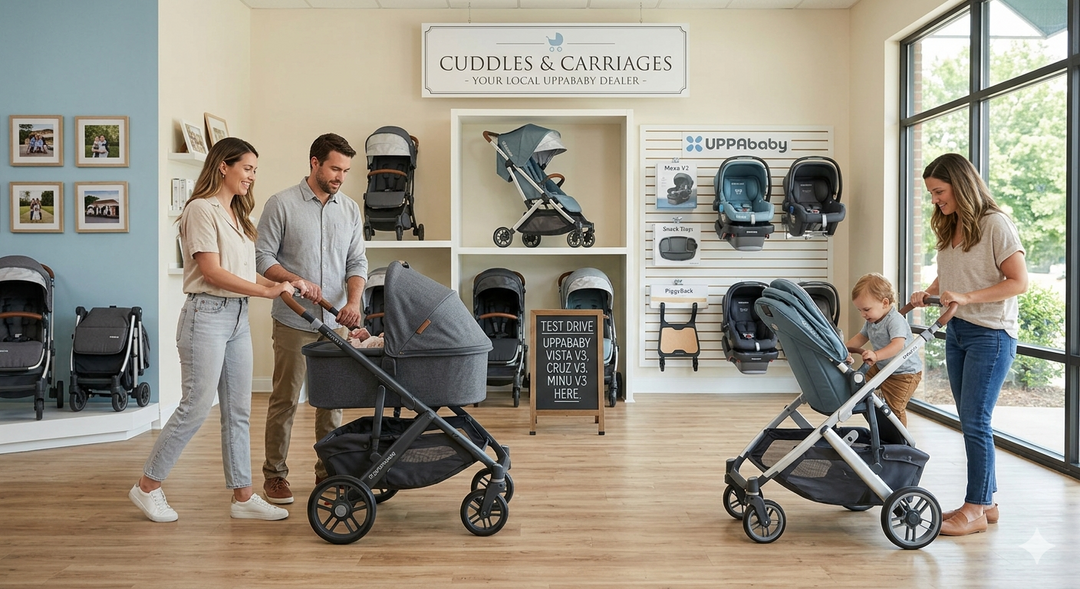 UPPAbaby at Cuddles &amp; Carriages: Why Parents Choose It
