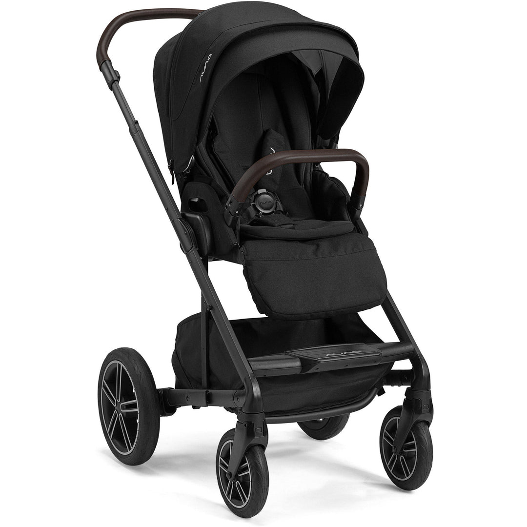 Nuna MIXX Next stroller in Caviar/Chocolate, compared against the Nuna TAVO Next in this 2026 buying guide
