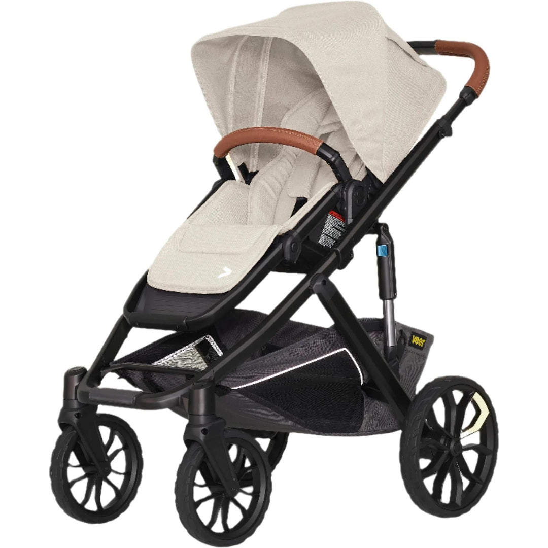 Veer Switch&Roll stroller with the reversible Switchback Seat shown in four colorways