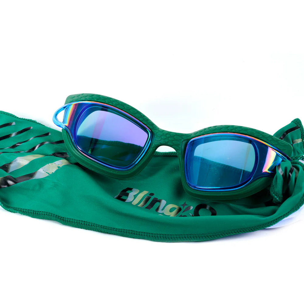 Softline Swim Goggles – Fits ages 6 years to adult by Bling 2O - back view