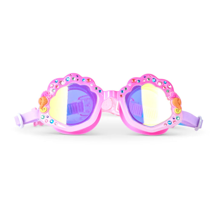 Enchanted Shoreline Swim Goggles - Shimmer Seashell