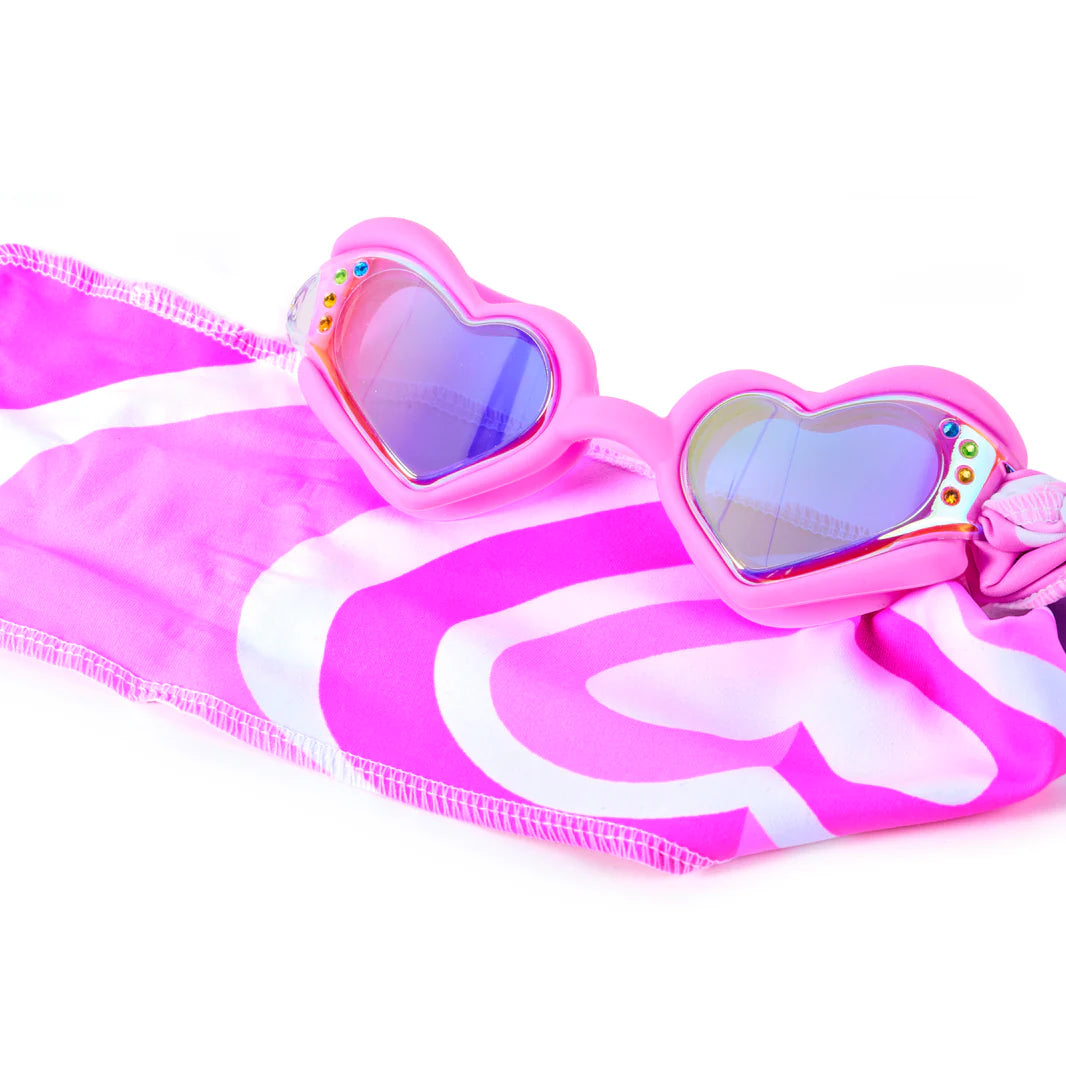 Soft Crush Kid's Swim Goggles by Bling 2O - close-up detail
