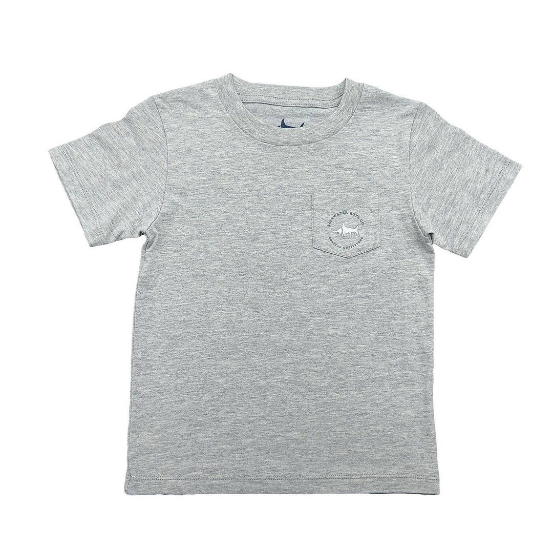 Boys Short Sleeve Red Helmet Graphic Tee