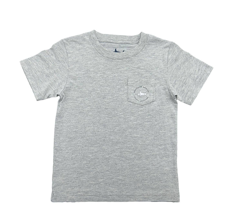 Boys Short Sleeve Red Helmet Graphic Tee