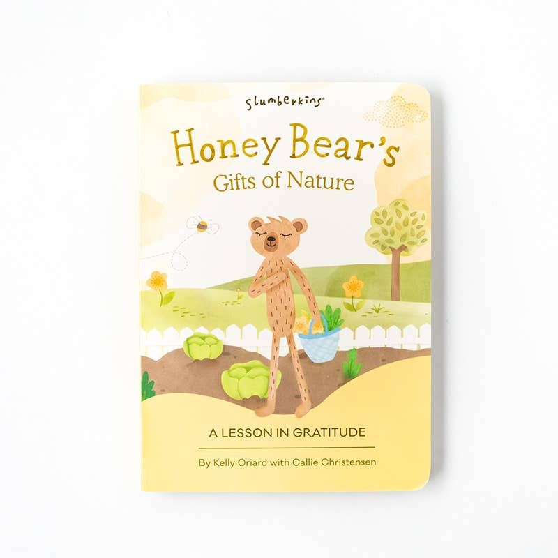 Honey Bear's Gratitude Plush Set - with 2 books! by Slumberkins Inc. - product view 8