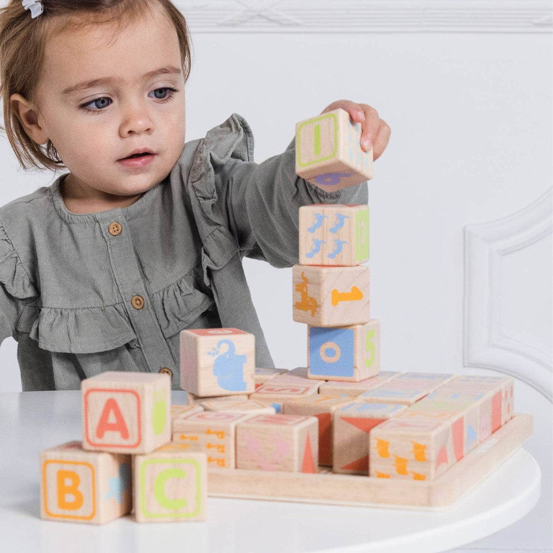 ABC Learning Blocks by Le Toy Van - alternate angle