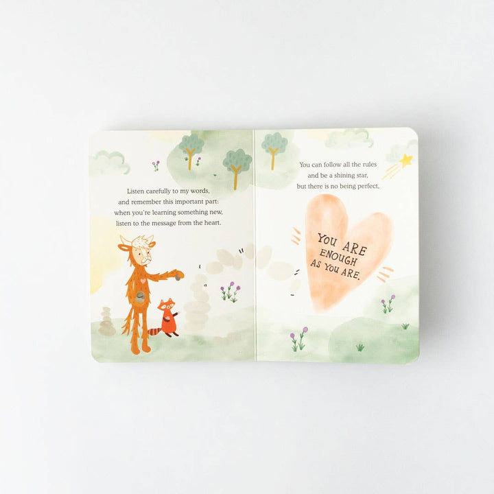 Yak's Self-Acceptance Plush Snuggler Set - with 2 books! by Slumberkins Inc. - product view 6