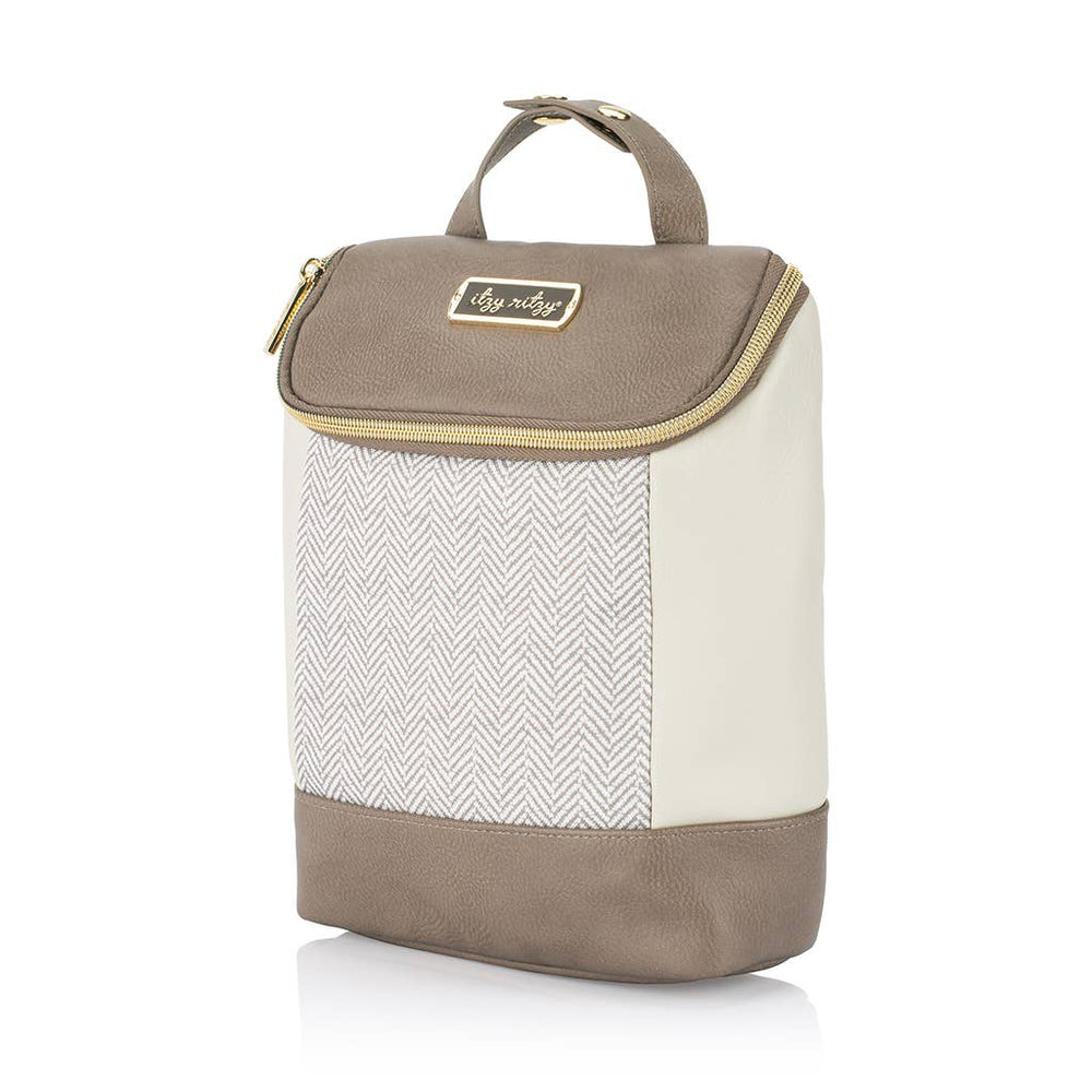 Itzy Ritzy Vanilla Latte Chill Like A Boss™ Bottle Bag - back view