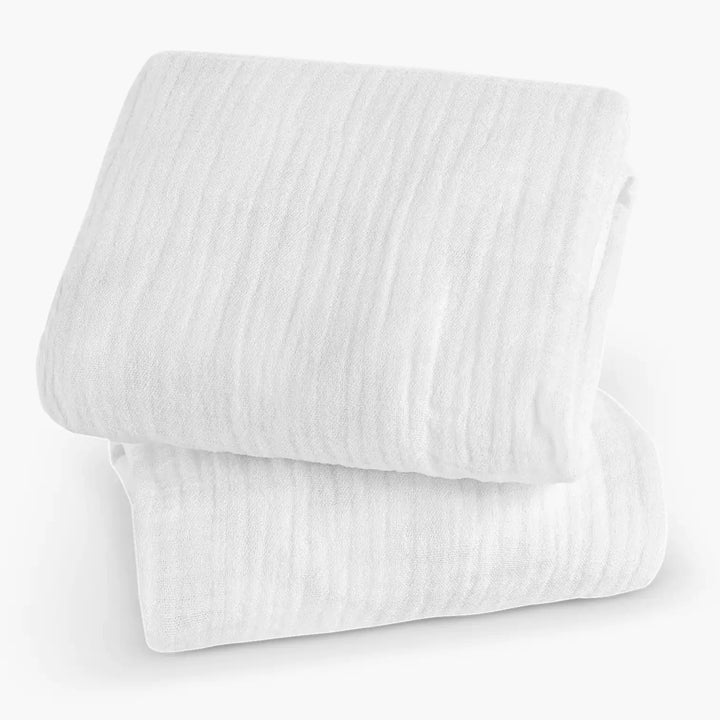 UPPAbaby Remi Organic Bassinet Mattress Cover (Set of 2) - baby playard