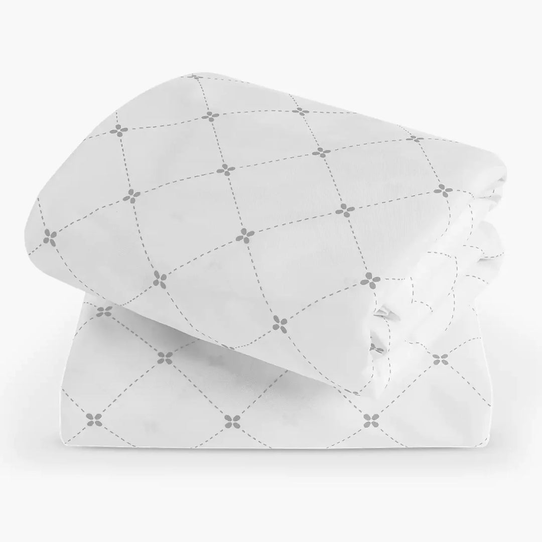 UPPAbaby Remi Waterproof Bassinet Mattress Cover (Set of 2) - baby playard