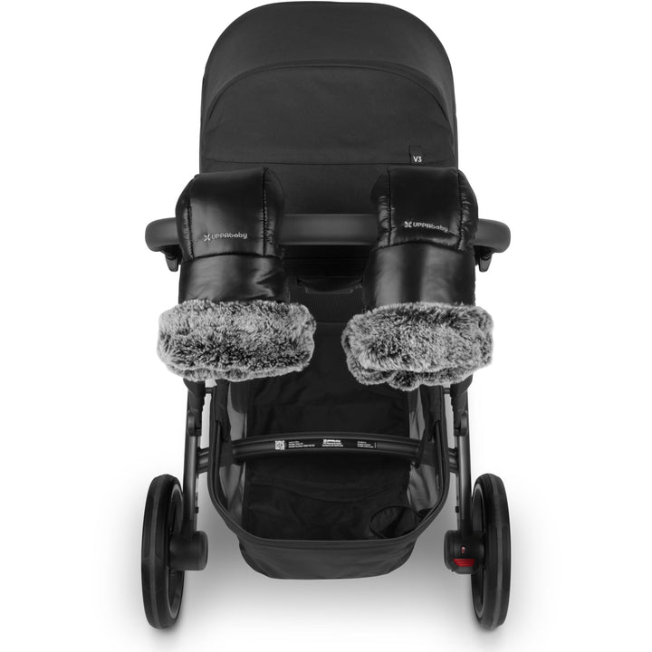 UPPAbaby Luxe Handmuffs - lifestyle view