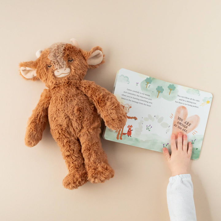 Yak's Self-Acceptance Plush Snuggler Set - with 2 books! by Slumberkins Inc. - product view 11